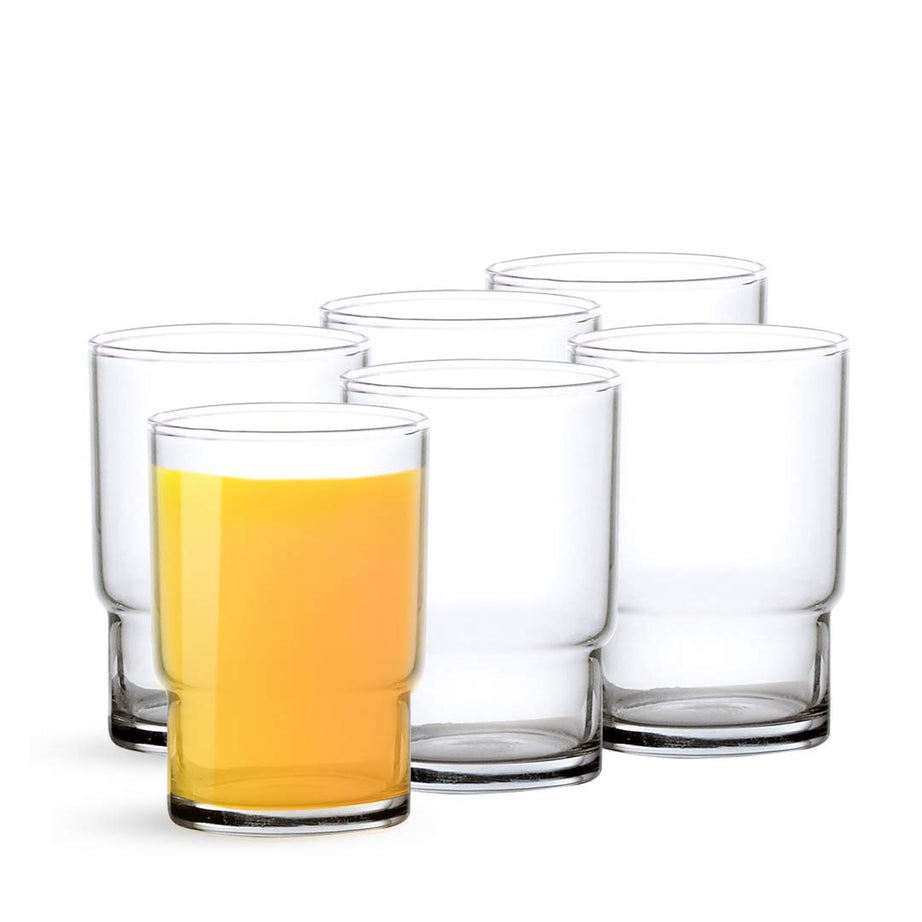 Ocean Stack Glass Set, 245ml, Set of 6