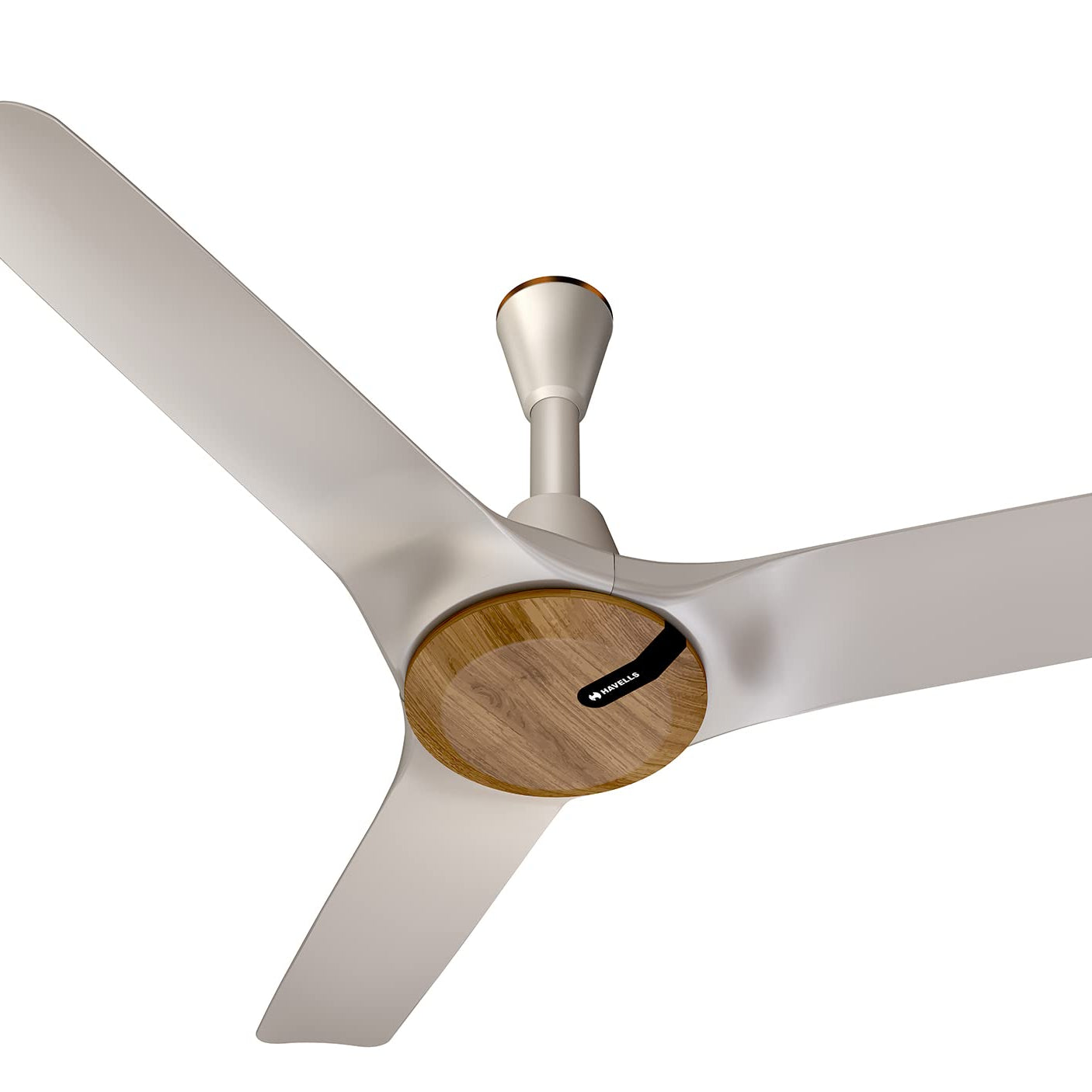 Havells 1200Mm Stealth Air Neo Bldc Motor Ceiling Fan Most Silent & Premium,5 stars With Rf Remote 100% Copper,Upto 55% Energy Saving,Flexible Timer Settings (Pack Of 1,Wood Mist)