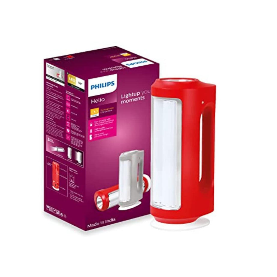 Philips Helio Multi-Functional Emergency Rechargeable LED Lantern| 3 Lighting modes and Dimmability Brightness Control Method | 2200 mAH Battery