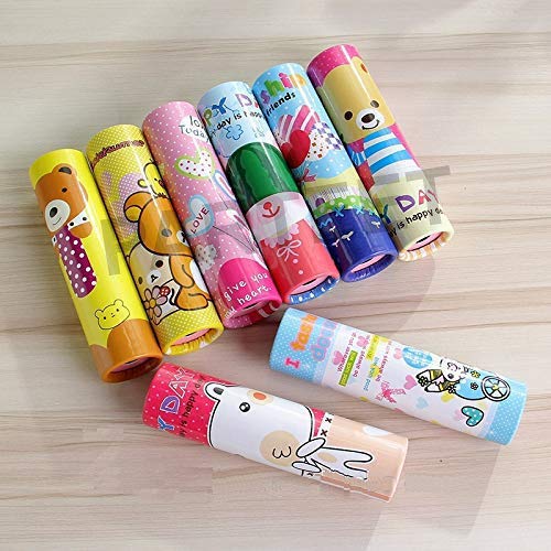 Parteet Birthday Party Return Gifts - Pack of 12 Pcs Fun Magic Kaleidoscopes - Children Educational Science Toy,Plastic.Multicolor