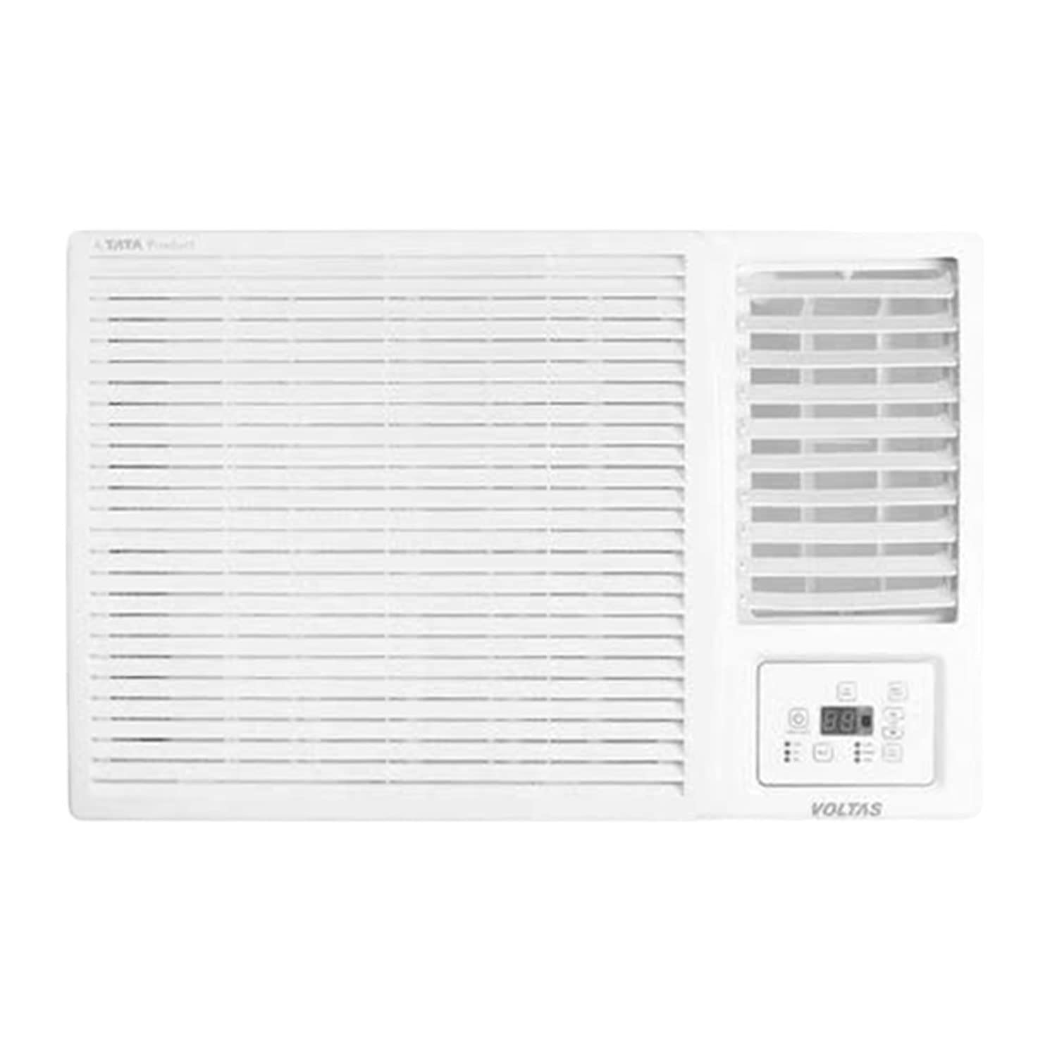 Voltas 2 Ton 2 Star, Fixed Speed Window AC (Copper, Turbo Mode, 2023 Model, 242 Vectra Plus, White)