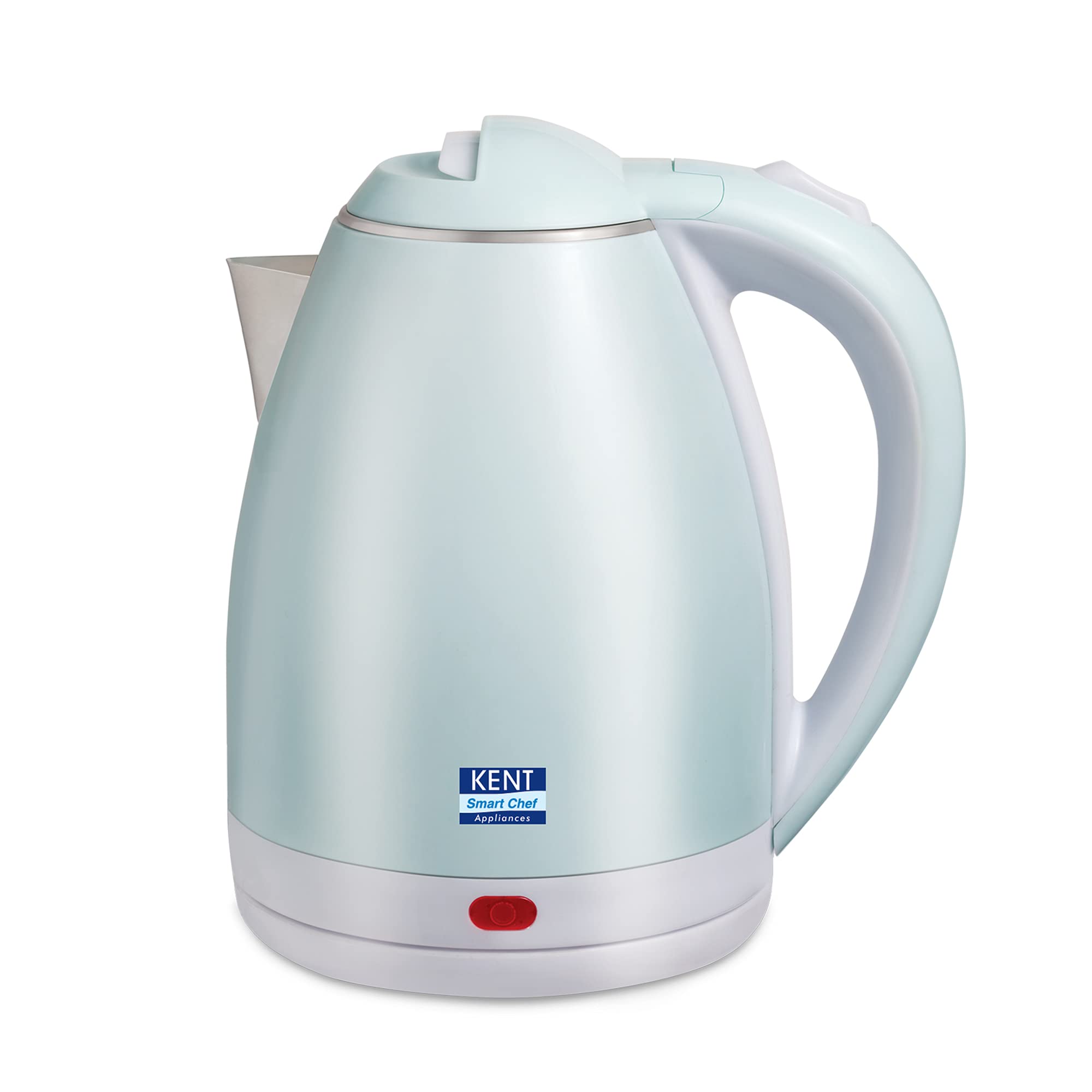 KENT Amaze Cool Touch Electric Kettle 1.8 L 1500 W - Plastic Outer & Stainless Steel body Inside | Auto shut off Over heating protection | 360 Degree Cordless Rotation | LED Indicator | Blue