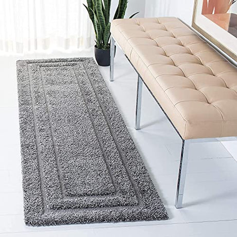 FR Creations Anti Skid Polyster Microfiber Rug Runner Carpet Bedside Runner Doormat for Living Room, Bed Room, Home (Multi, 2x5 Feet)