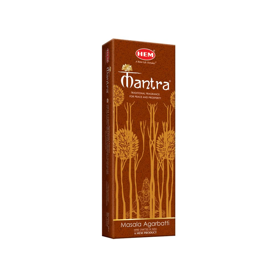 HEM Mantra Masala Incense Sticks 250 g | Premium Agarbatti for Puja & Meditation | Musky Fragrance | Woody Aroma | Citrus Perfume | Pooja Room Items for Aromatic Environment