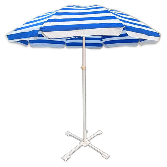 Arun & Sons 7ft Big Size Outdoor Garden umbrella with Stand Canopy Garden Umbrella for Hotel,Tares,Garden,Resort Patio Umbrella for Rain and Sun Protation (Diameter 7ft)