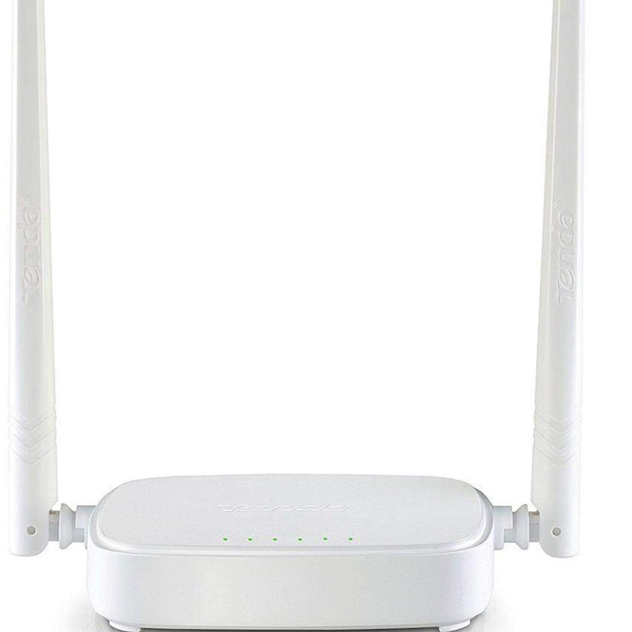 Tenda N301 Wireless-N300 Easy Setup Router (White, Not a Modem) - RJ45 (single_band, 100 megabits_per_second)