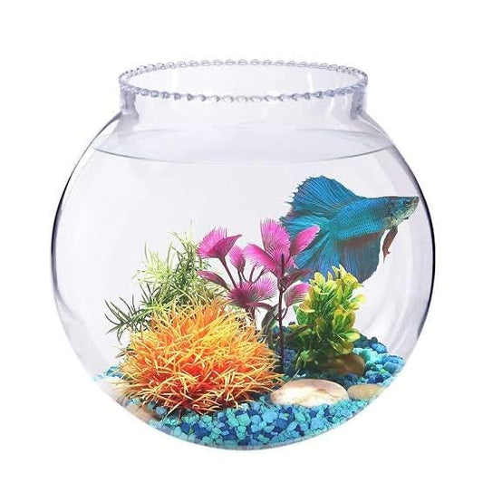 CAS 1L to 14L Clear Glass Fish Bowl (3.2L) 8 Inches