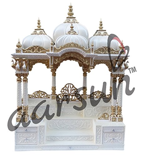 Aarsun Teak Wood Temple/Wooden Mandir/Prayer Unit/Pooja Ghar/Isckon Mandir/Isckon Temple