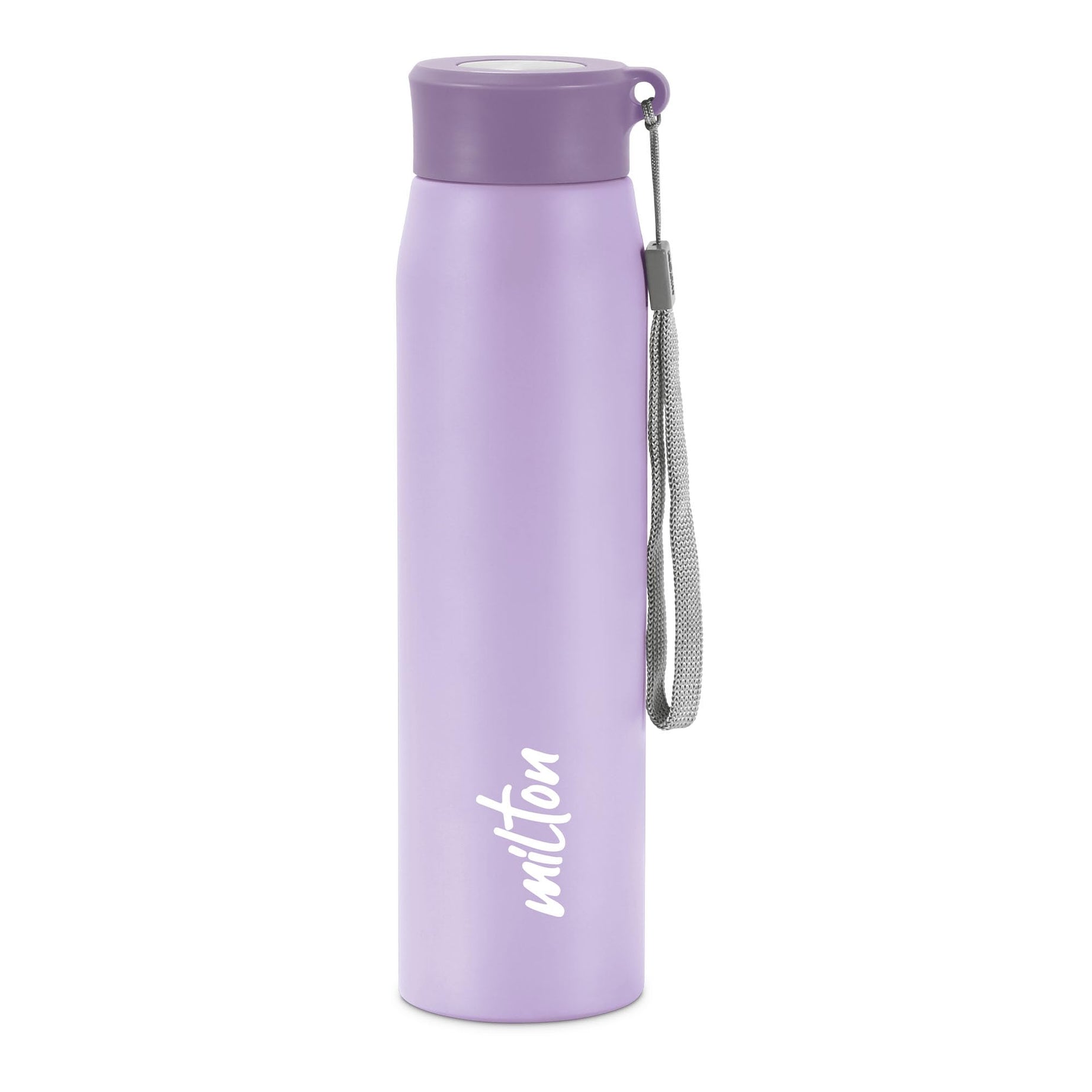 MILTON Handy 850 Stainless Steel Water Bottle, 780 ml, Purple | Single walled | Leak Proof | Easy Grip | Easy to Carry | Gym Bottle | Home | Kitchen | Hiking | Treking Bottle | Travel Bottle