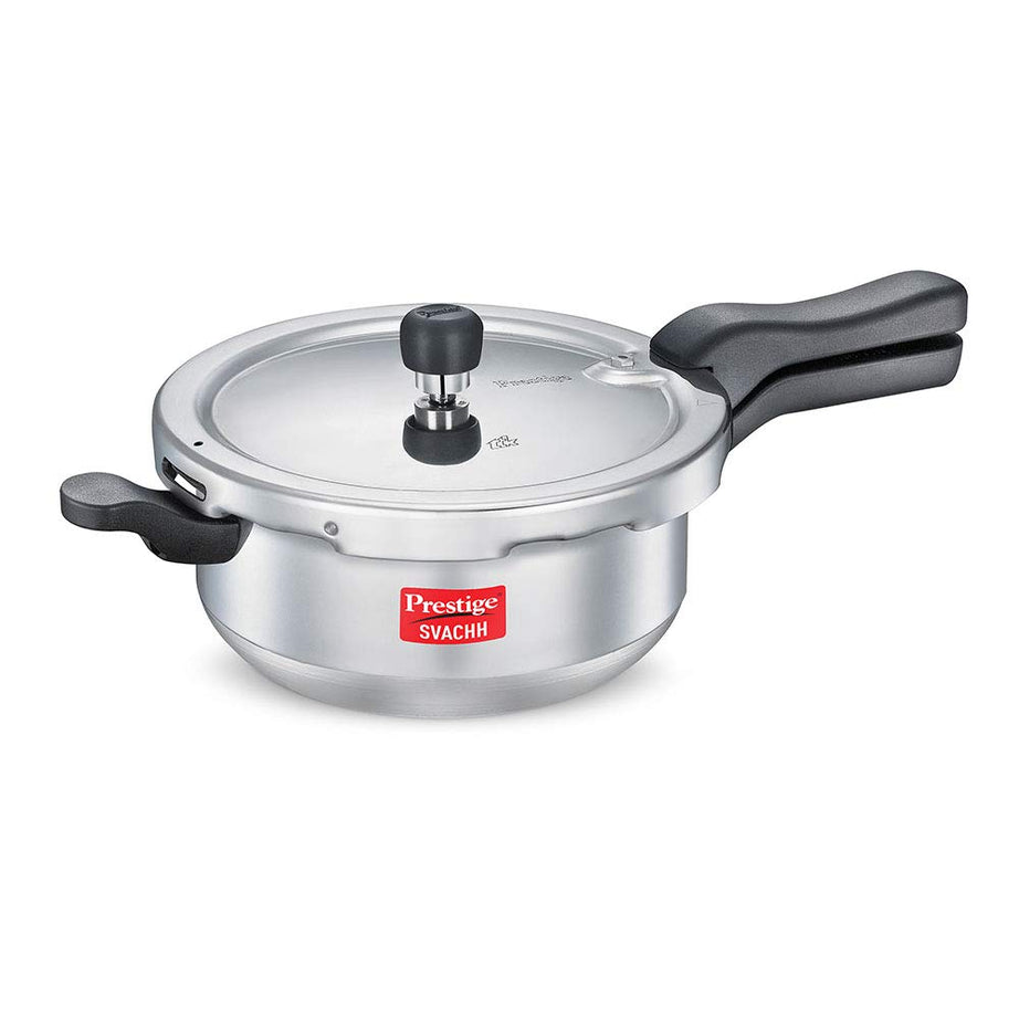 Prestige Svachh Aluminium Outer Lid Pressure Cooker 3.5 L (Silver)