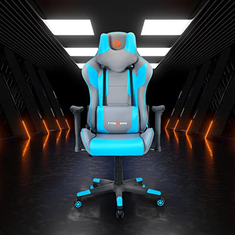 Nilkamal Fyrebird Ergonomic Gaming Chair with Lumbar Pillow, 3D Adjustable Armrest, Adjustable Neck, Gas Lift Mechanism, & 100mm Tilt (Athena)