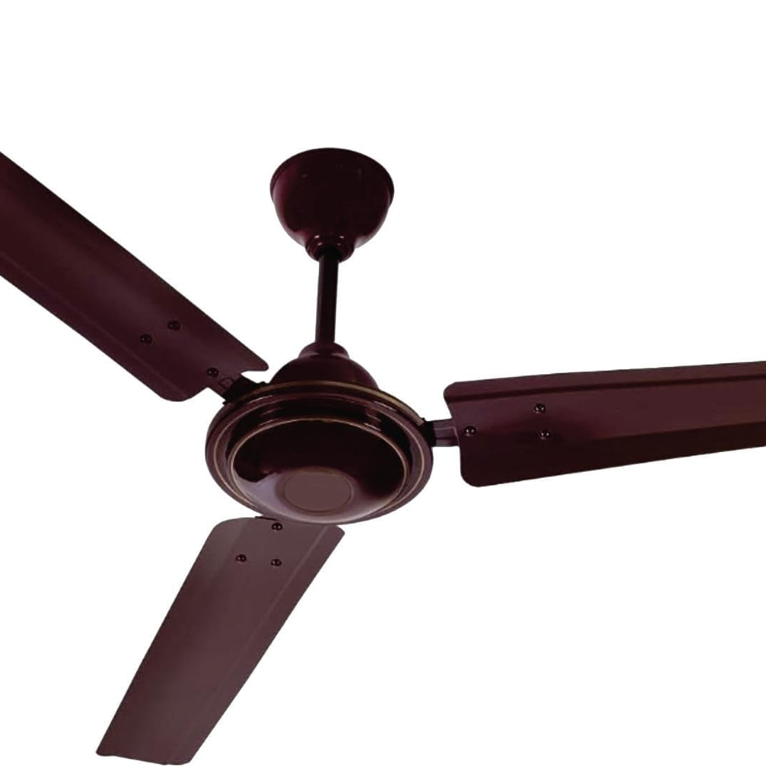 MODI STAR COPPER 390 RPM 1200mm High Speed Bee Approved 5 Star Rated Apsra Brown Ceiling Fan, 5 Year Warranty