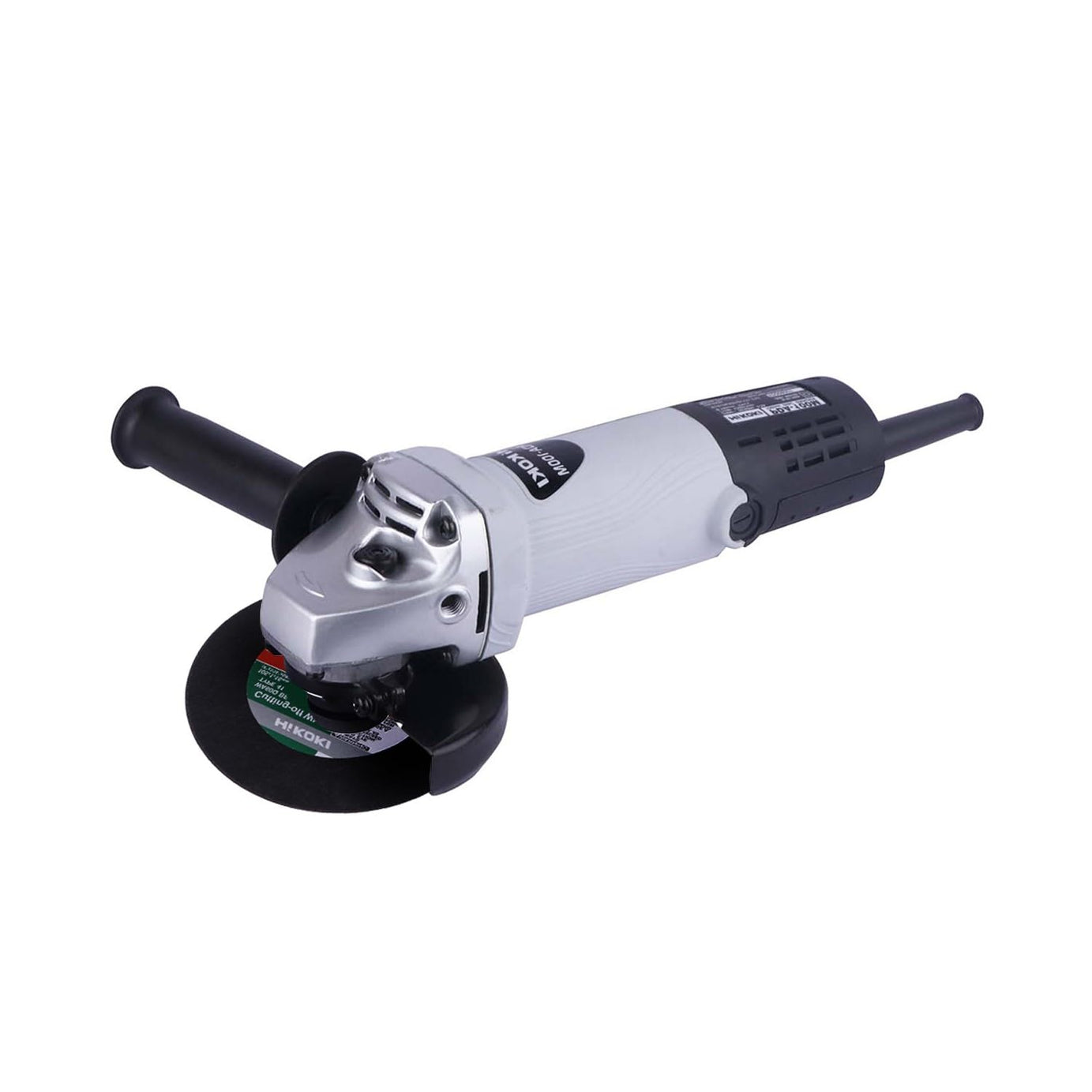 HIKOKI PDA100MS9Z -100mm(4") Heavy Duty Corded Angle Grinder, 715W, 12000 RPM, 100 mm Disc Dia. With Snap Switch, 1.5 Kg, Depressed Center Wheel, Wrench Included