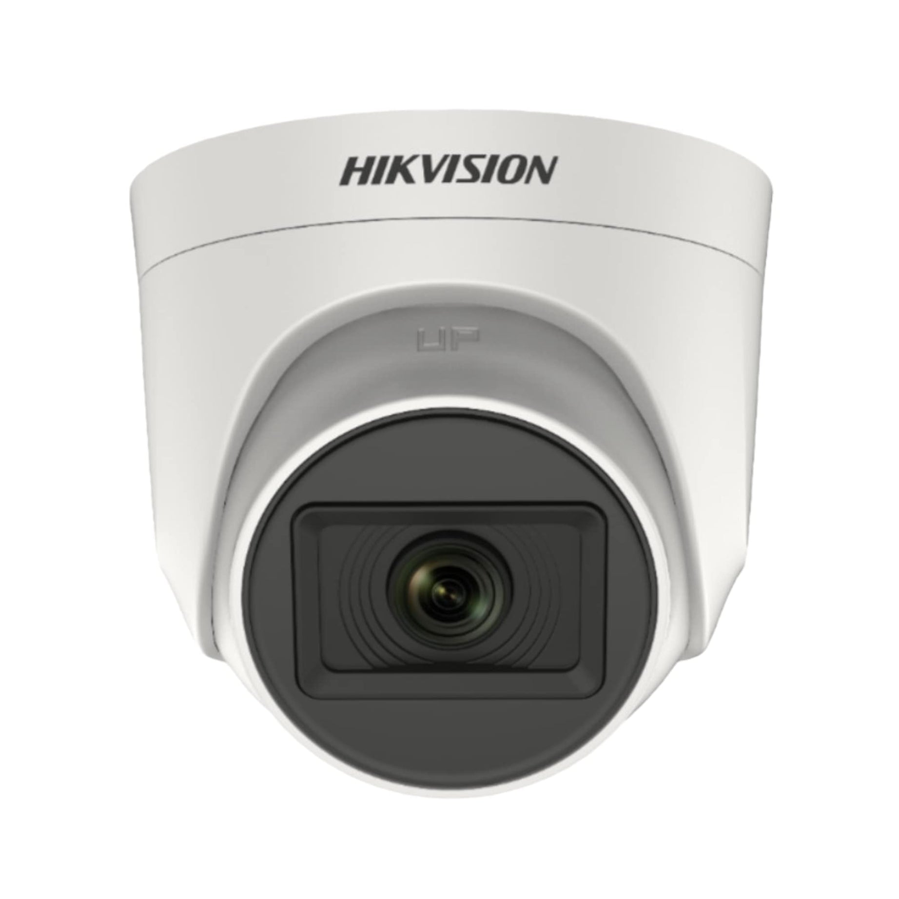 HIKVISION 5 MP Indoor Dome CCTV Camera with inbuilt Audio Mic DS-2CE76H0T-ITPFS White Wired, 1080P