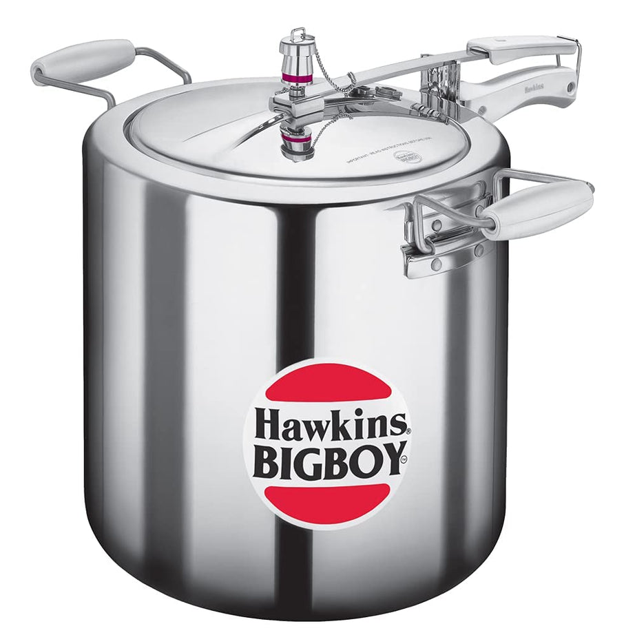 Hawkins Bigboy Aluminum Pressure Cooker, 22 Litres