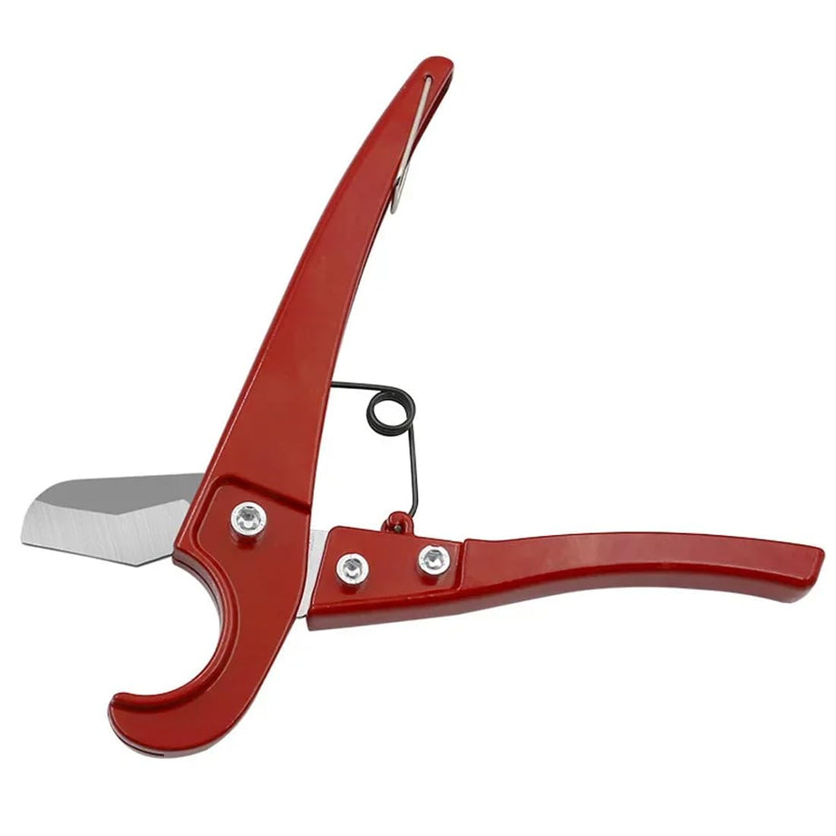 Uptodateproducts PVC Pipe Cutter 1-1/4inch 36mm Ratchet Cuts Plastic Tube Pipe Shear Scissors PU/PP/PE/PPR Hose Cutting Hand Tools Ideal For Home Working And Plumbers