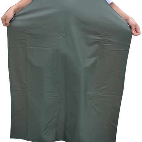 VMC Heavy Duty PVC/Nylon Water Proof Apron Kitchen Restaurant Adjustable Apron Unisex (Green)