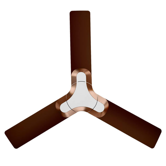 RR Signature (Previously Luminous) 1200MM New York Brooklyn I Energy Efficient I High Speed Ceiling Fan I Ale Brown (3 + 2 Years Warranty