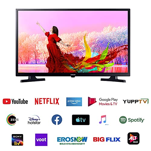 Samsung 80 cm (32 Inches) Wondertainment Series HD Ready LED Smart TV UA32T4340BKXXL (Glossy Black)