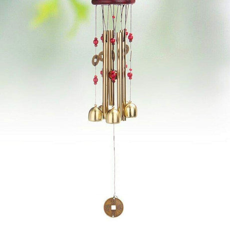 Lilone Brass Wind Chime (24 inch, Multicolour)