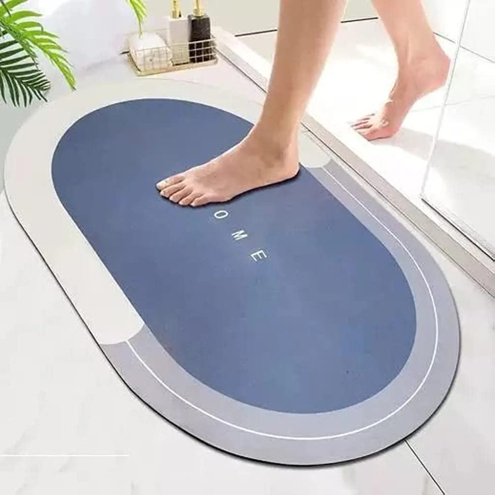 JIALTO Anti Slip Mat for Bathroom Floor Mat Bathroom Door Mats Bath Mat/Bathroom Anti Slip Mats for Floor & Carpet/Non Slip Mat for Bathroom Cushion Absorbent Soft for Home Office(40x60cm)