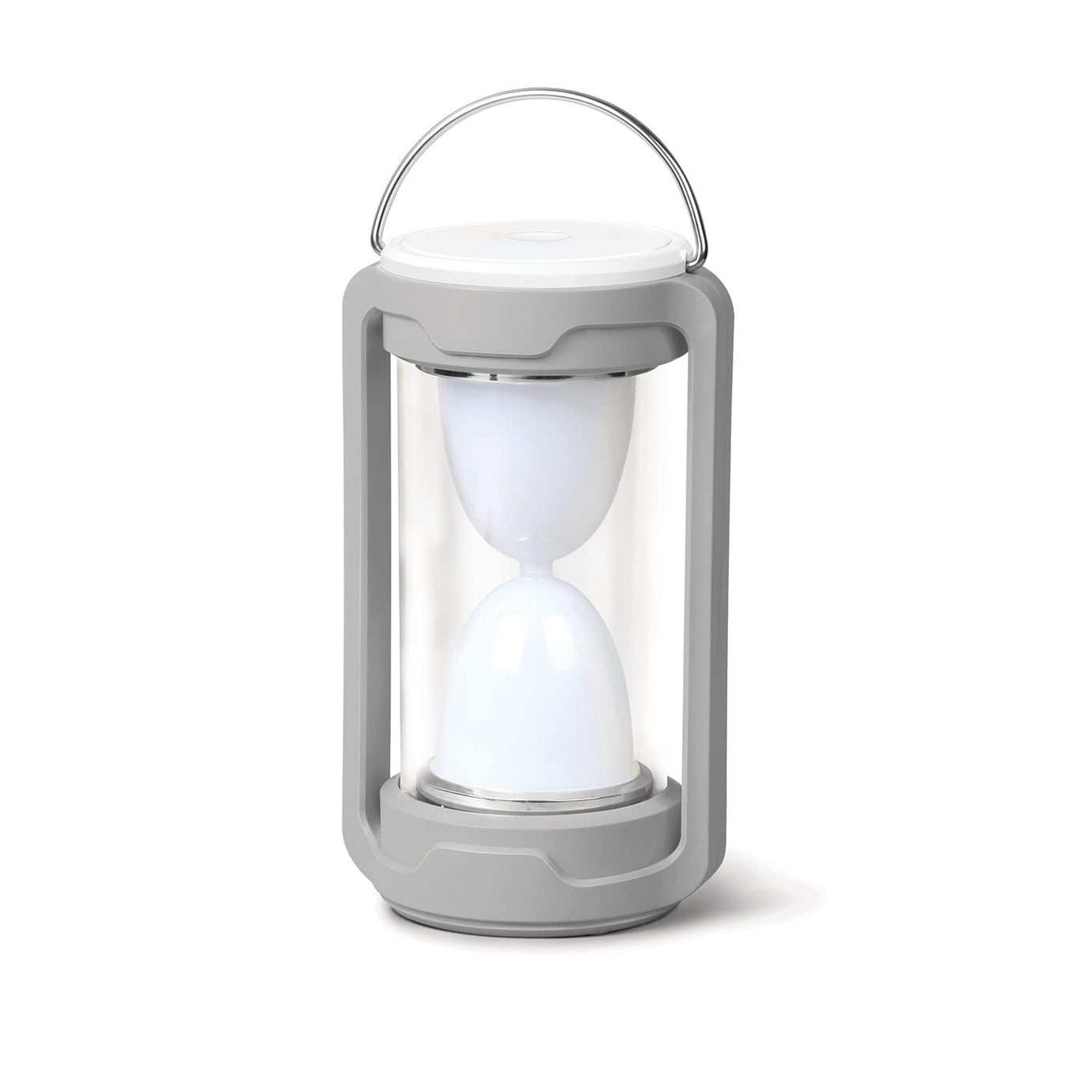 Philips Cyra Emergency LED Lantern (grey) | 360 degree light and Dimmability Brightness control feature | 2200 mAH battery with 4.5 hrs of light backup