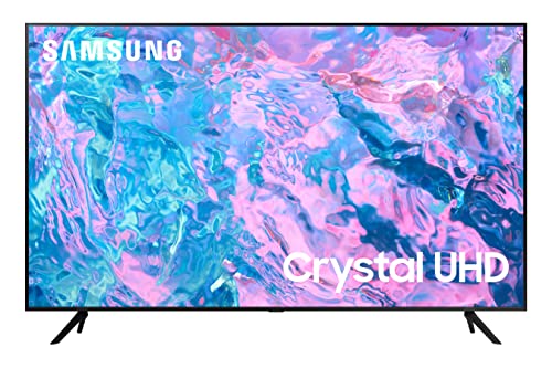 Samsung 108 cm (43 inches) Crystal iSmart 4K Ultra HD Smart LED TV UA43CUE60AKLXL (Black)