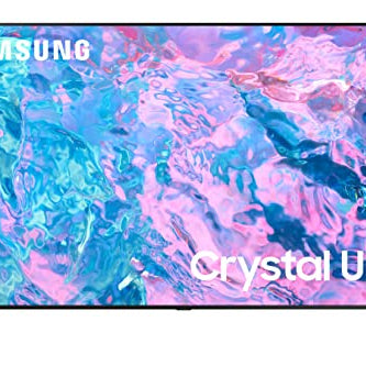 Samsung 108 cm (43 inches) Crystal iSmart 4K Ultra HD Smart LED TV UA43CUE60AKLXL (Black)