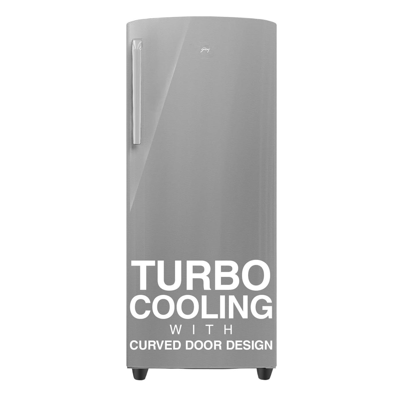 Godrej 268 L 3 Star Turbo Cooling Technology Ensuring Faster Cooling Direct Cool Single Door Refrigerator With Advanced Inverter Technology (2024 Model, RD EMARVEL 290C THI ST GL, Steel Glow)