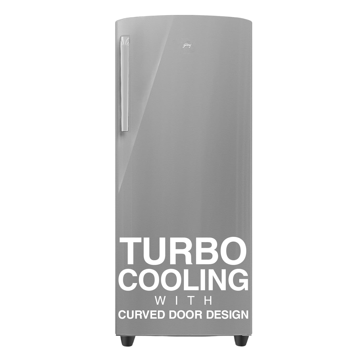 Godrej 268 L 3 Star Turbo Cooling Technology Ensuring Faster Cooling Direct Cool Single Door Refrigerator With Advanced Inverter Technology (2024 Model, RD EMARVEL 290C THI ST GL, Steel Glow)