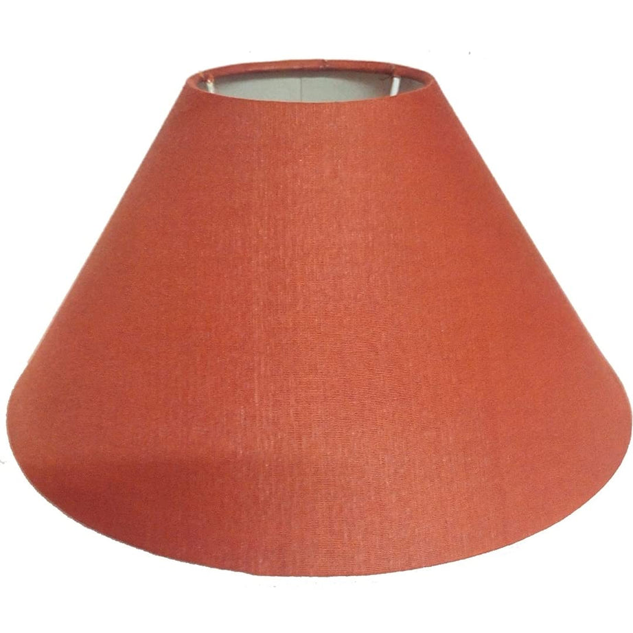 AMIR HANDICRAFTS Table Rust Lamp Shade Round Lamp Shade only (10 Inches, Rust) Pack of 1