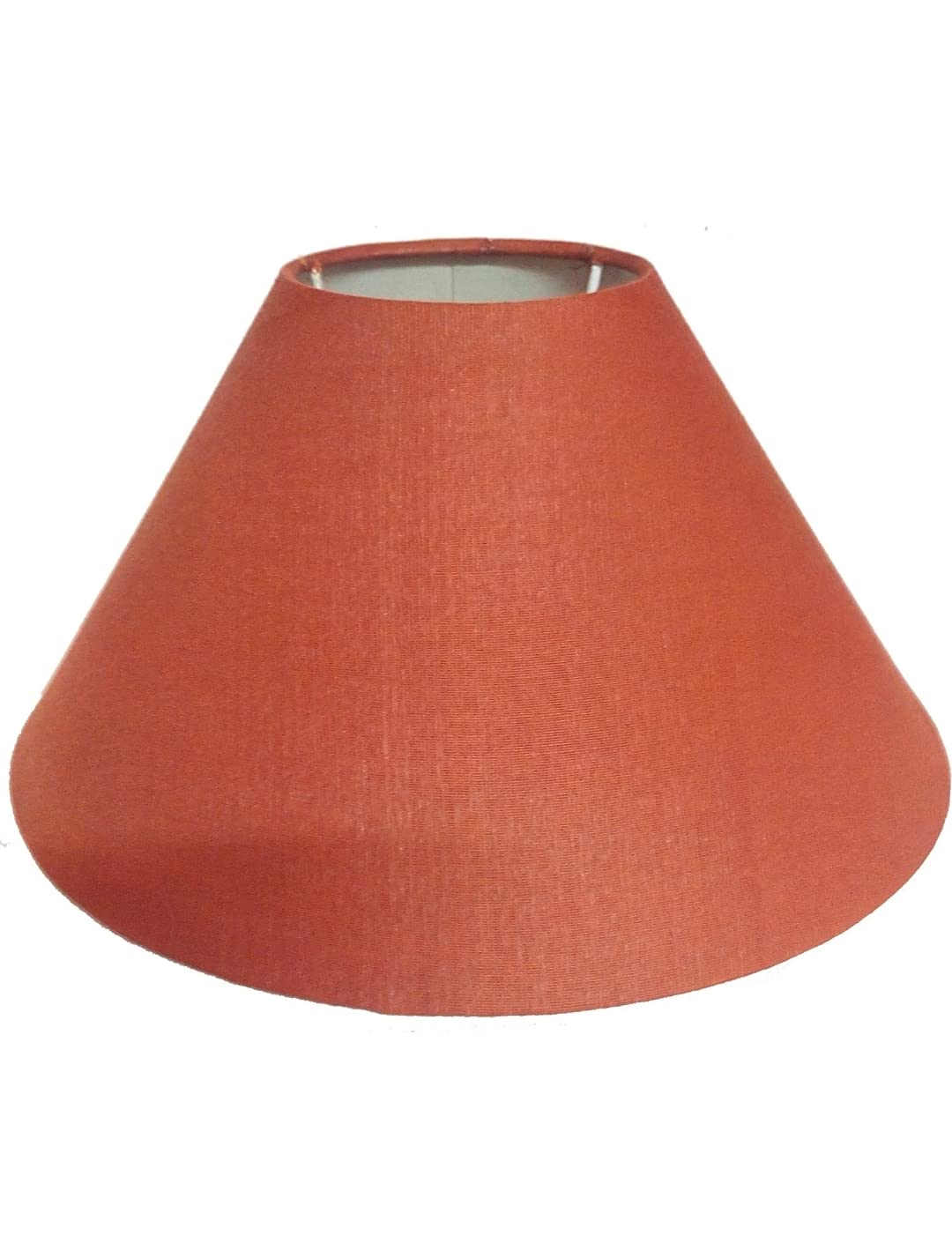 AMIR HANDICRAFTS Table Rust Lamp Shade Round Lamp Shade only (10 Inches, Rust) Pack of 1