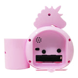 PARTEET Alarm Clock with Pen Holder for Kids, Bedroom Unicorn Alarm Clock, Watch for Girls Loud Bell Alarm Table Clock for Heavy Sleepers (Assorted Colour)