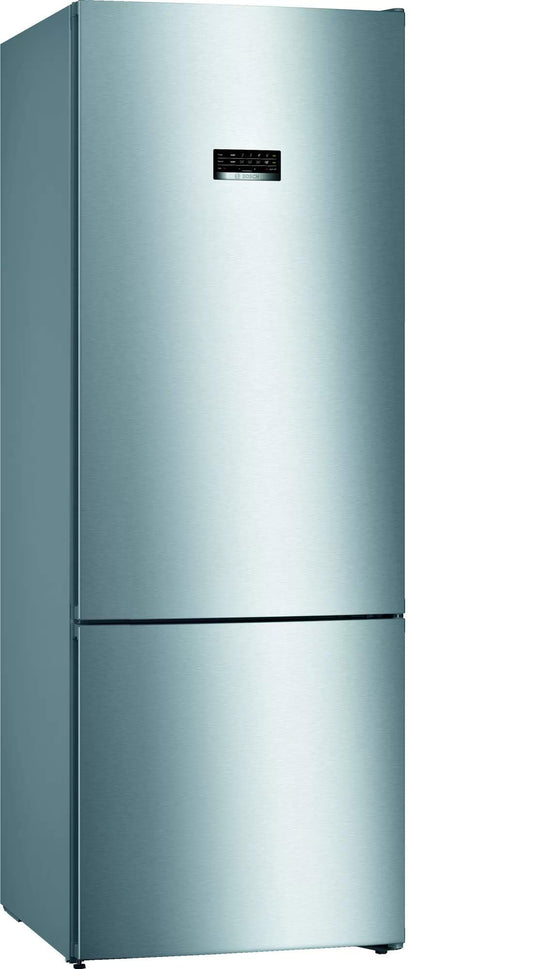 Bosch 559 L 2 Star Inverter Frost Free Double Door Refrigerator (Series 4 KGN56XI40I, Inox-easyclean, Bottom Freezer, 2022 Model)