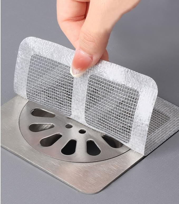 Mesh Strainer for Sink - Drain Cover | Multipurpose mesh roll | Drain Guard mesh | Drain Cover for Bathroom | Kitchen Sink Drain Cover | Sink Cover Cockroach (Mesh Strainer - 20 Units)