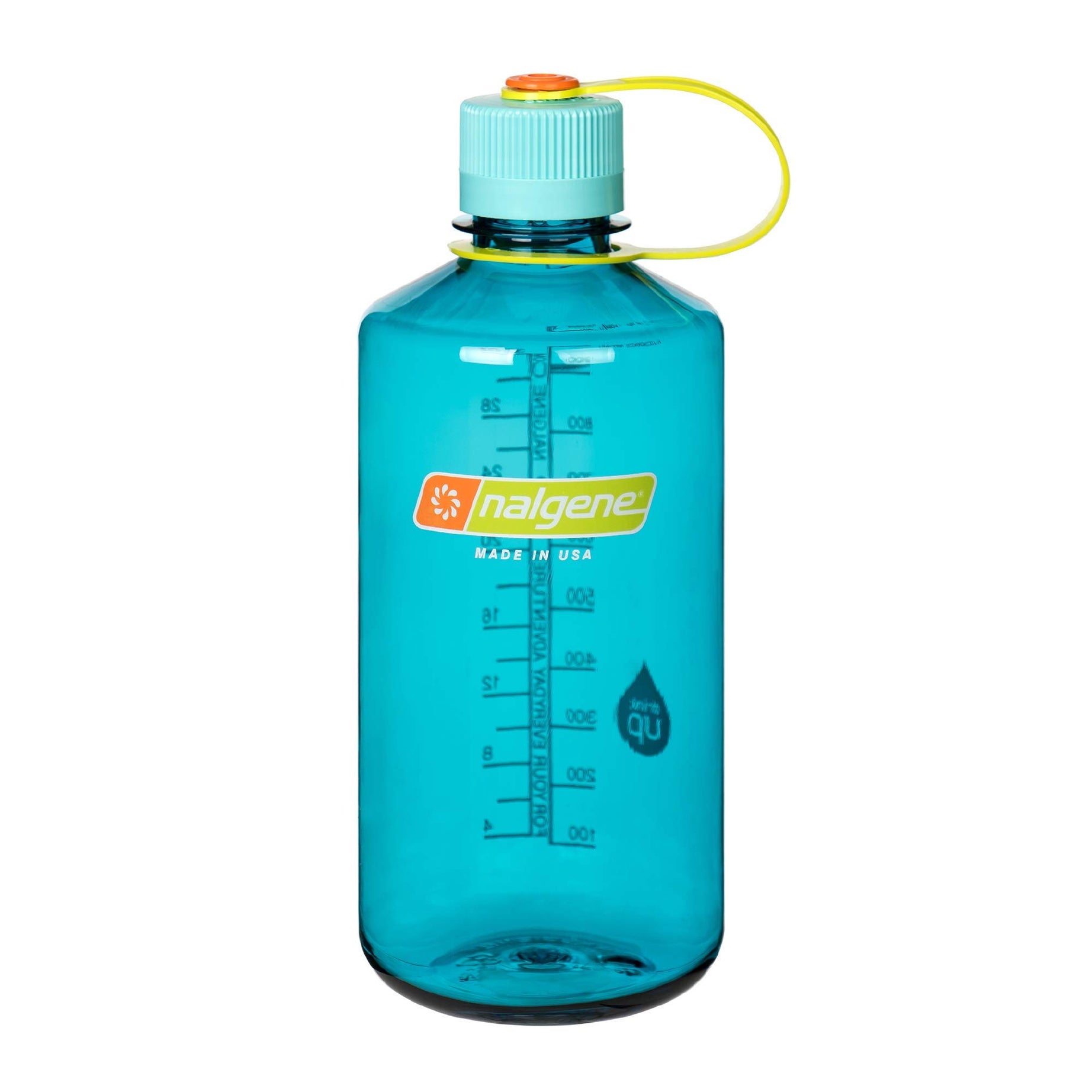 Nalgene Tritan 32 oz Narrow Mouth BPA-Free Water Bottle, Cerulean