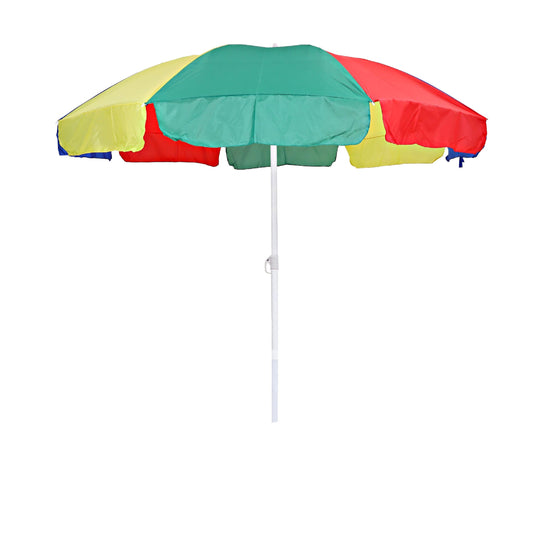 Bluebuds, We Build Smiles 7ft/40in Garden Umbrella Without Stand Outdoor Big Size Heavy Duty Garden Umbrella For Hotels Beach Shops And Restaurent (40)