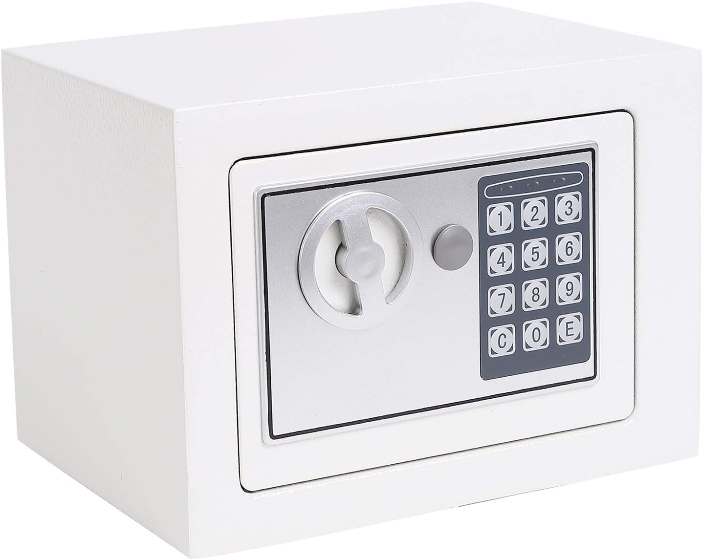 Gobbler Digital Electronic Safe Locker/Box for Home and Office for Jewellery Money Valuables (Light Grey) [GS170L]