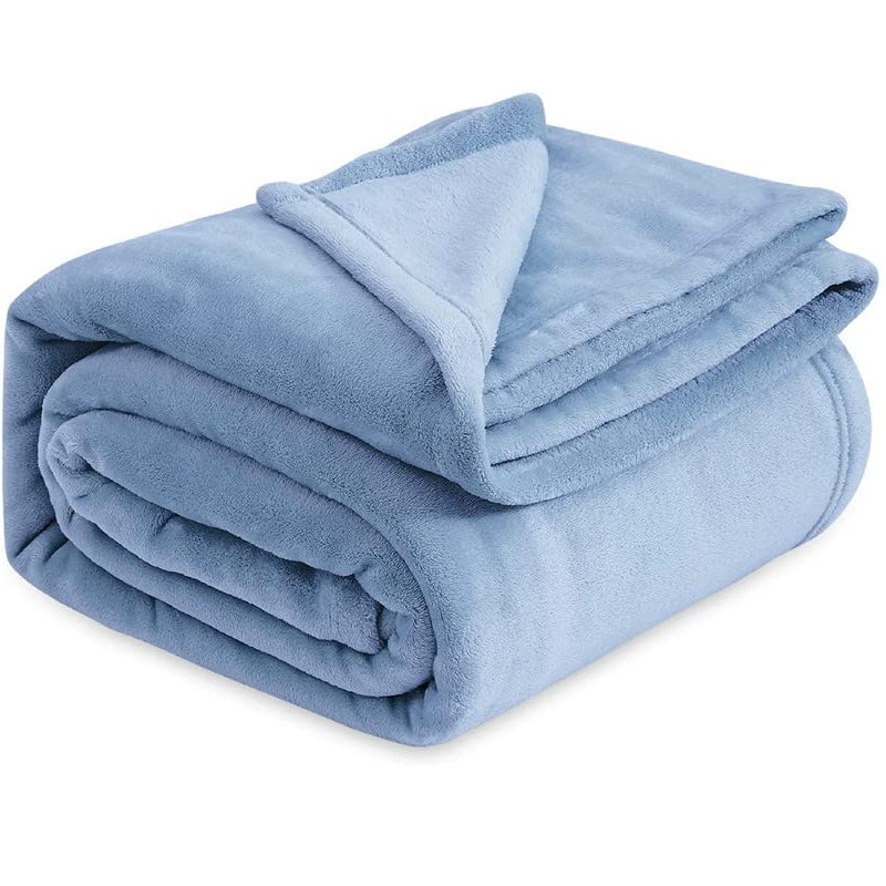 VAS COLLECTIONS Premium Plush Summer Single Bed Dohar/AC Blanket | 200 GSM Reversible Lightweight Cozy Soft for Bed, Sofa, Couch, Travel & Camping| 225x150 cm - Aqua