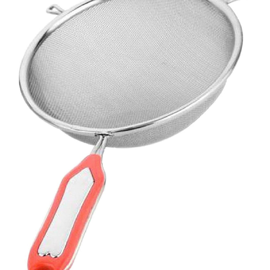 Kuber Industries Stainless Steel Soup & Juice Strainer/Liquid Filter (15 cm Diameter) Set of 1 Pcs (JST14), Silver, Standard,30L x 20W x 7H Centimeters