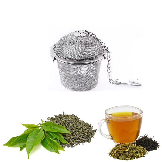 Imaashi Green Tea Infuser Set Loose Leaf Tea Strainer & Steeper for Enhanced Tea Flavor - Herbal Spice & Seasoning Infusion - Best Tea Ball for Maximum Taste (Pack of 1)