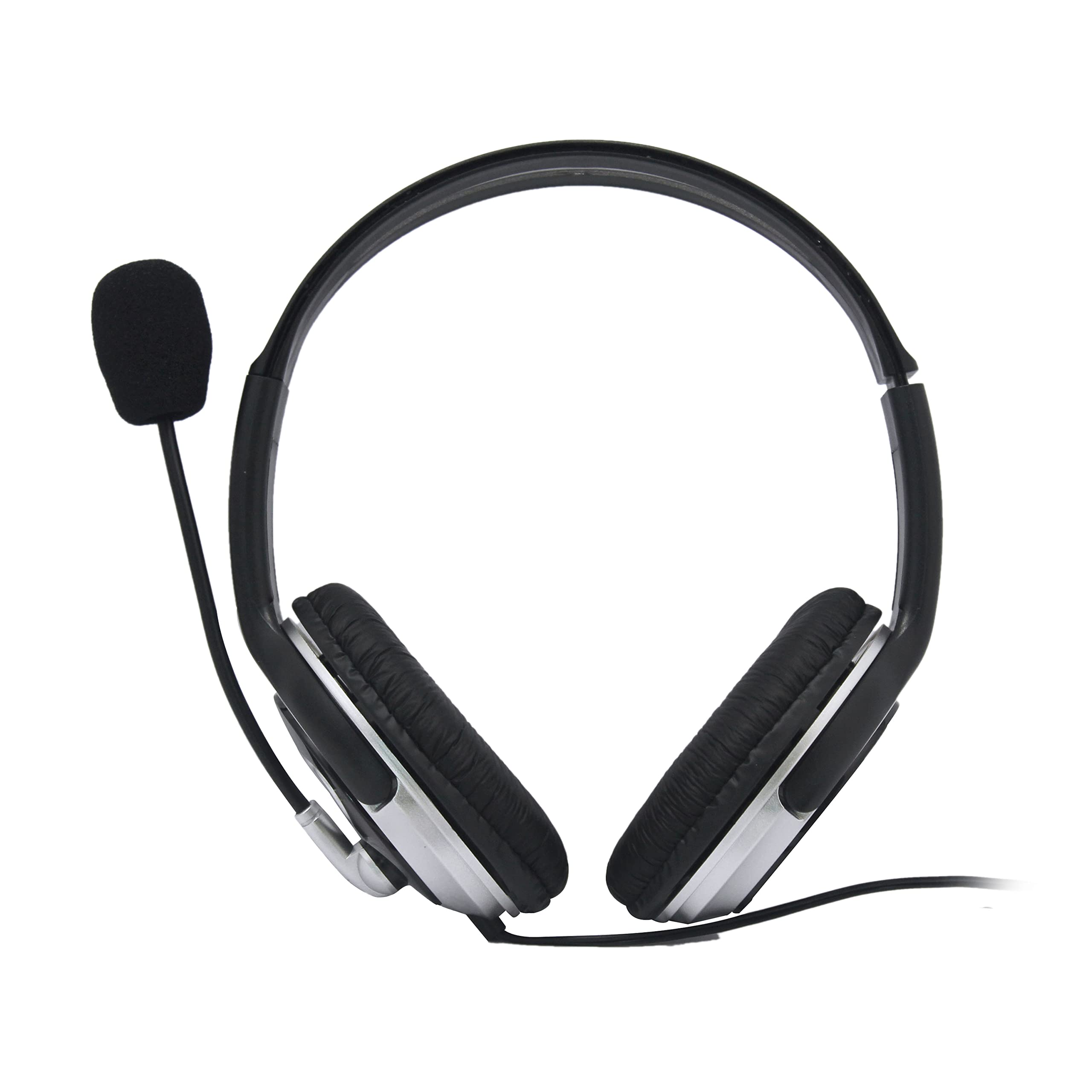 Hp Wired On Ear Headphones With Mic With 3.5 Mm Drivers, In-Built Noise Cancelling, Foldable And Adjustable For Laptop/Pc/Office/Home/ 1 Year Warranty (B4B09Pa)