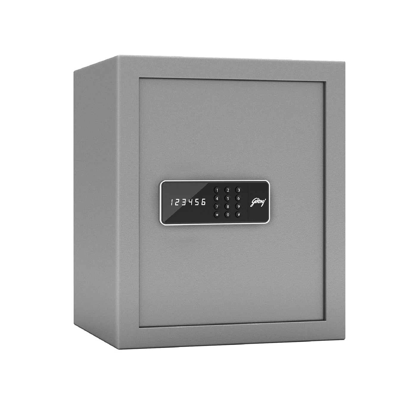 Godrej Security Solutions Forte Pro 40 Litres Digital Electronic Safe Locker for Home & Office with Motorized Locking Mechanism (Light Grey)