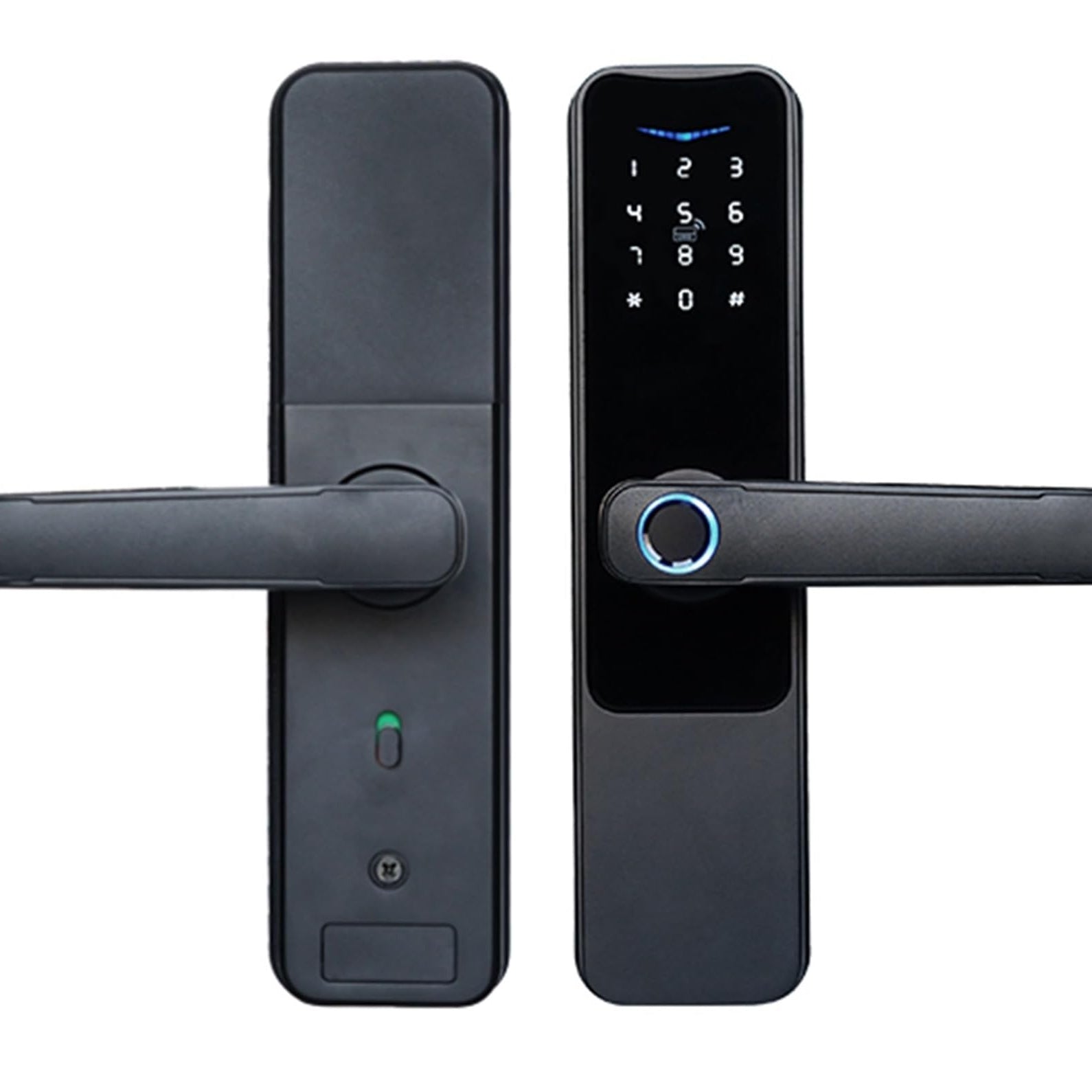 CODE Smart Digital Door Lock | 5 Way Unlocking | Fingerprint | Passcode | RFID Card | App Based Otp Access | Mechanical Key | Theft Alaram, Low Power Reminder, WIFI Optional in-Built Door Bell