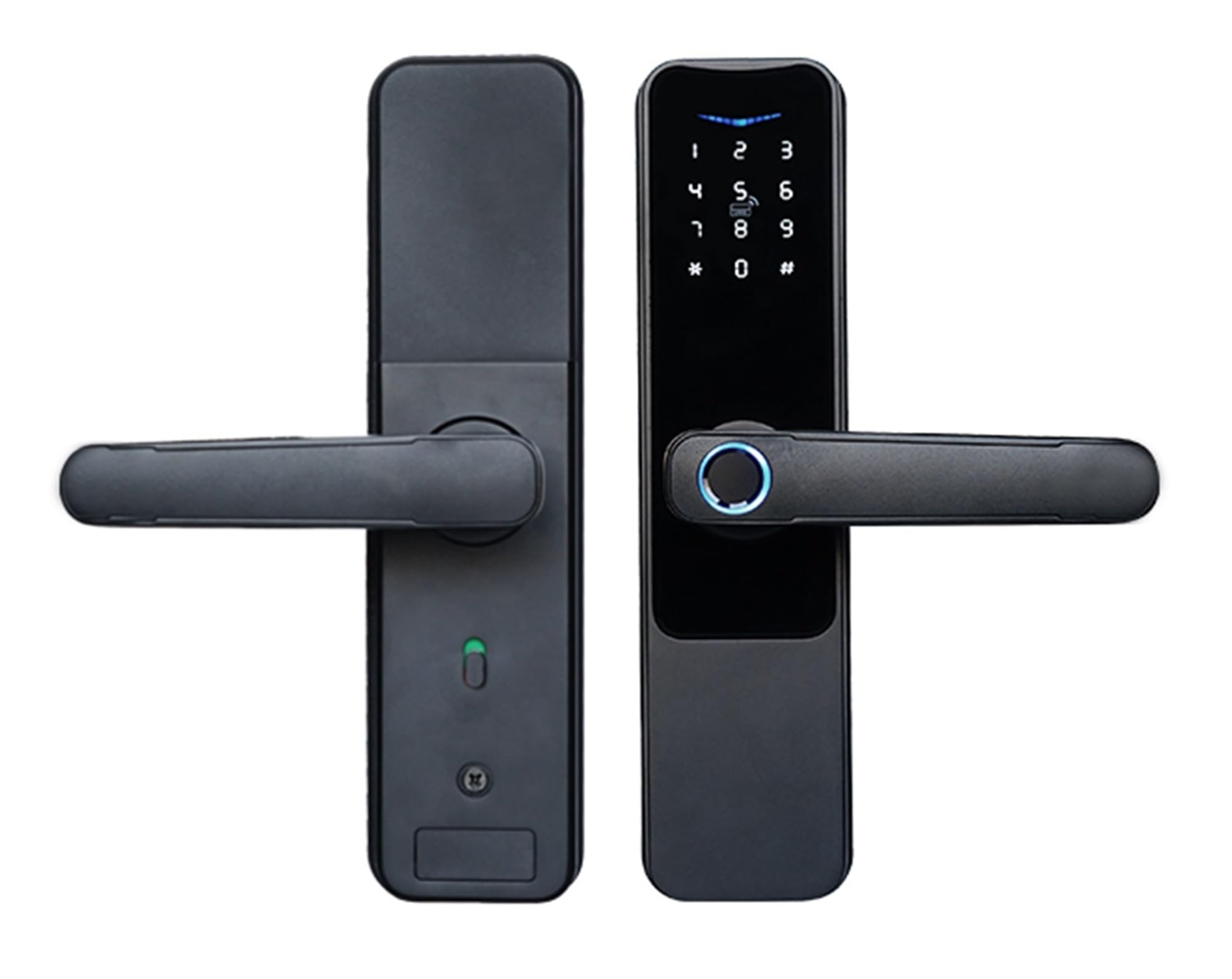 CODE Smart Digital Door Lock | 5 Way Unlocking | Fingerprint | Passcode | RFID Card | App Based Otp Access | Mechanical Key | Theft Alaram, Low Power Reminder, WIFI Optional in-Built Door Bell