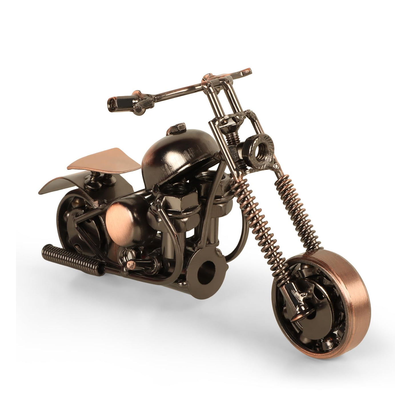 Amaze Shoppee Iron Bike Miniature Figurine, Standard, Brown, 1 Piece