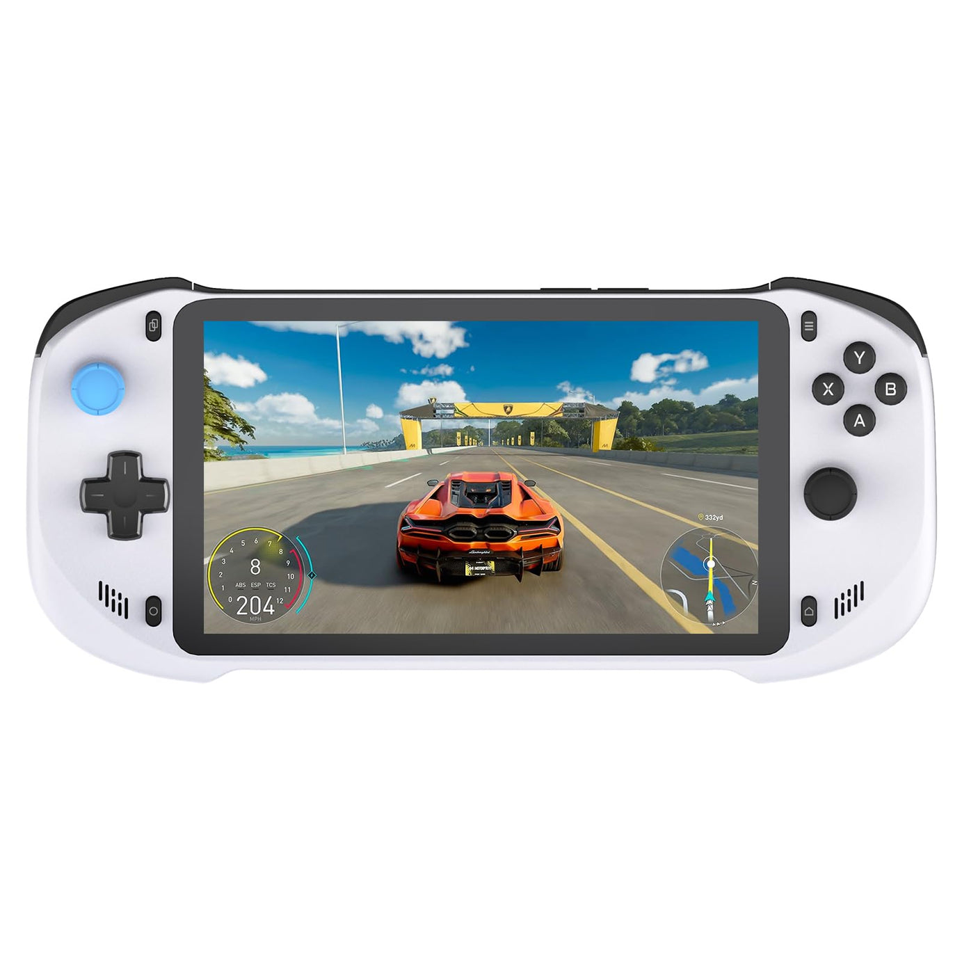 Abxylute Handheld Gaming Console Streaming 1080P 7-Inch Portable Console, Compatible with PC PlayStation Xbox Nintendo Remote Play and Long Battery Life, Cloud Gaming, Google Play (64G, White)