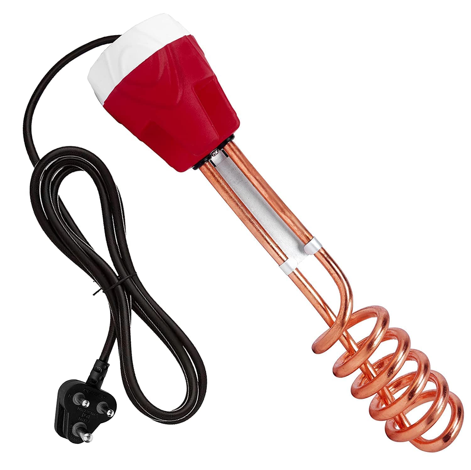 MI STAR 2000W Immersion Water Heater Rod Isi Certified Material Copper. Shock Proof Immersion Rod Water Proof. New Heating Technology Used For Kitchen., 2000 Watts