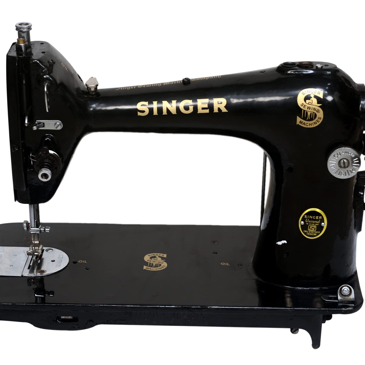 Singer Universal Umbrella Industrial Sewing Machine Full Shuttle Heavy Duty (Black)