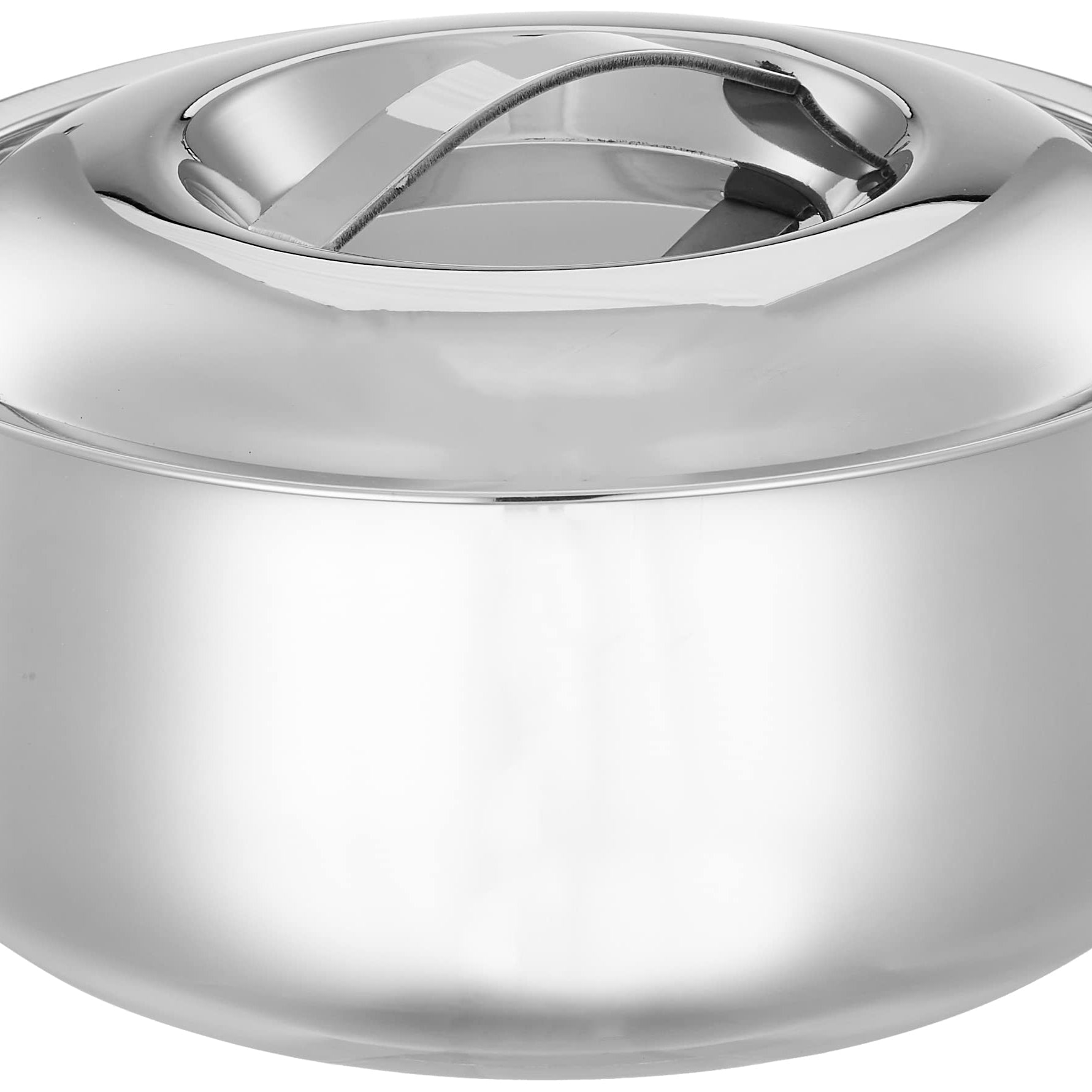 Amazon Brand - Solimo Stainless Steel Casserole 1500 ml